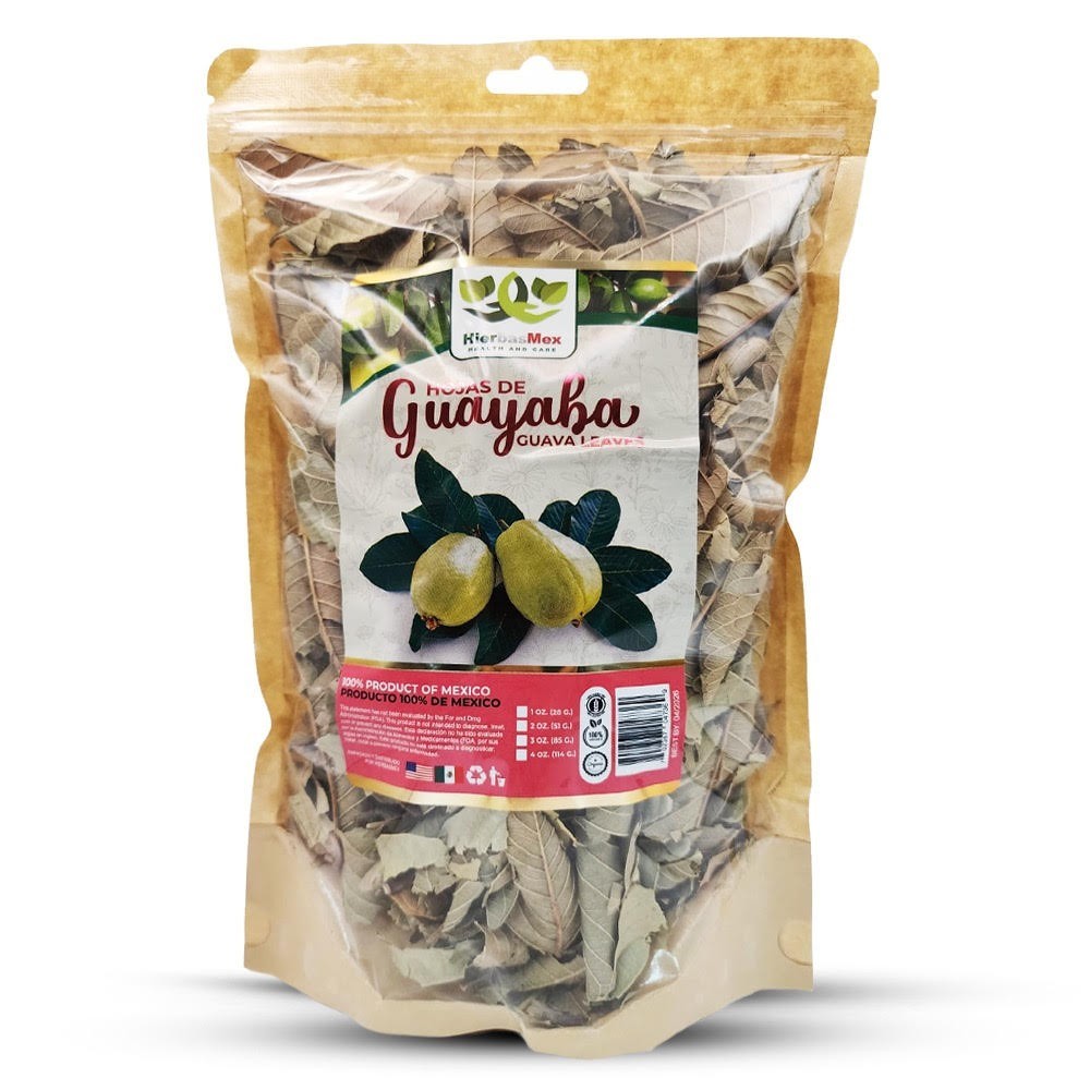 Guava Leaves Herbal Tea 4 oz.-113g Hojas de Guayaba, Natural Mexican Herb