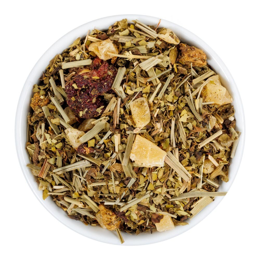 Blackberry Kiwi Green Yerba Mate – Premium Loose Leaf Blend – Fusion Teas