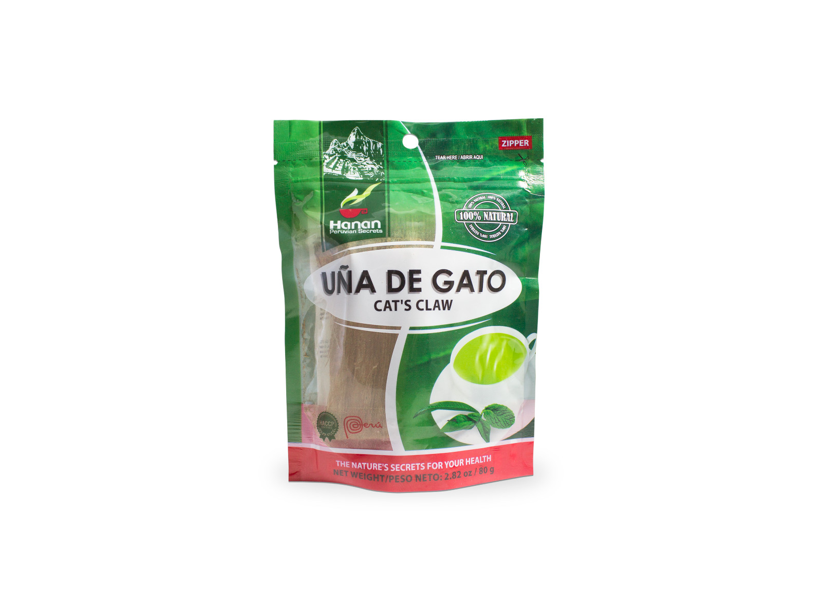 Hanan Peruvian Secrets Una De Gato Herbal Tea | 100% Natural Cat’s Claw Bark