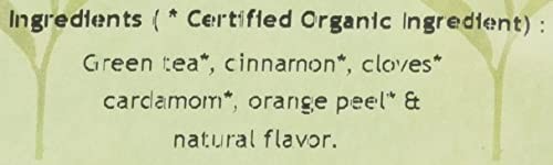 Davidson’s Organic Green Chai With Orange Peel Loose Leaf Tea 1 Pound Pack