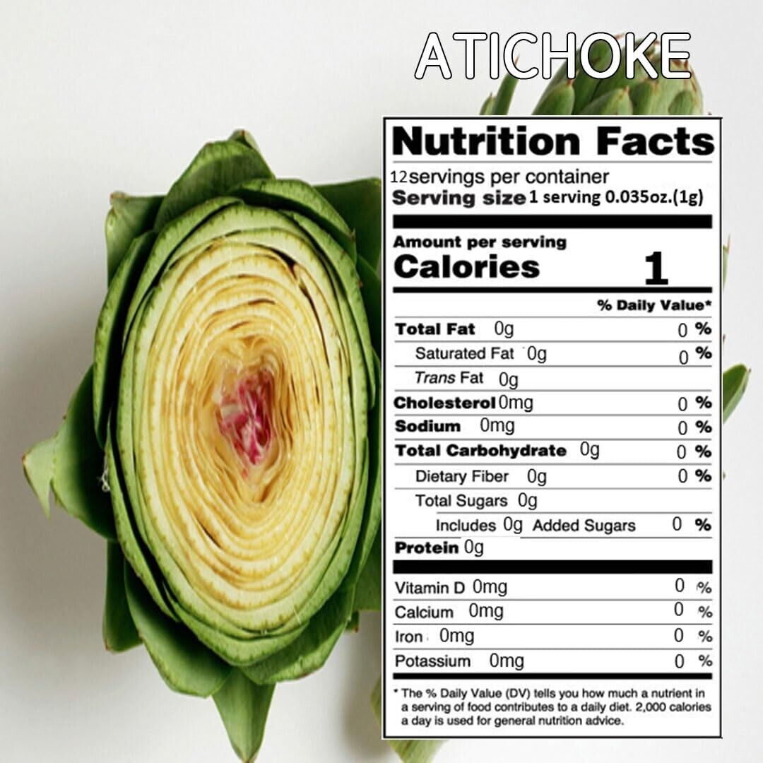 [GAGOPA] 100% Pure Artichoke Herbal Tea, 1g x 12 Teabags (5-Pack, 60ea)