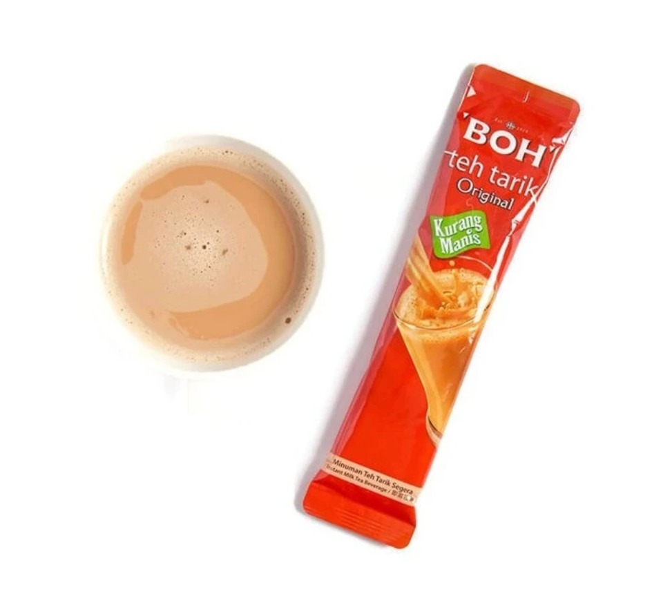 BOH 3in1 Tea TEH TARIK Kurang Manis Less Sweet 12’s (27g each) X 2 PACK