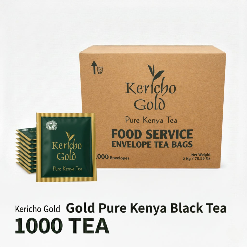 Kericho Black Tea Bags Individually Wrapped 1000 Tea Bags