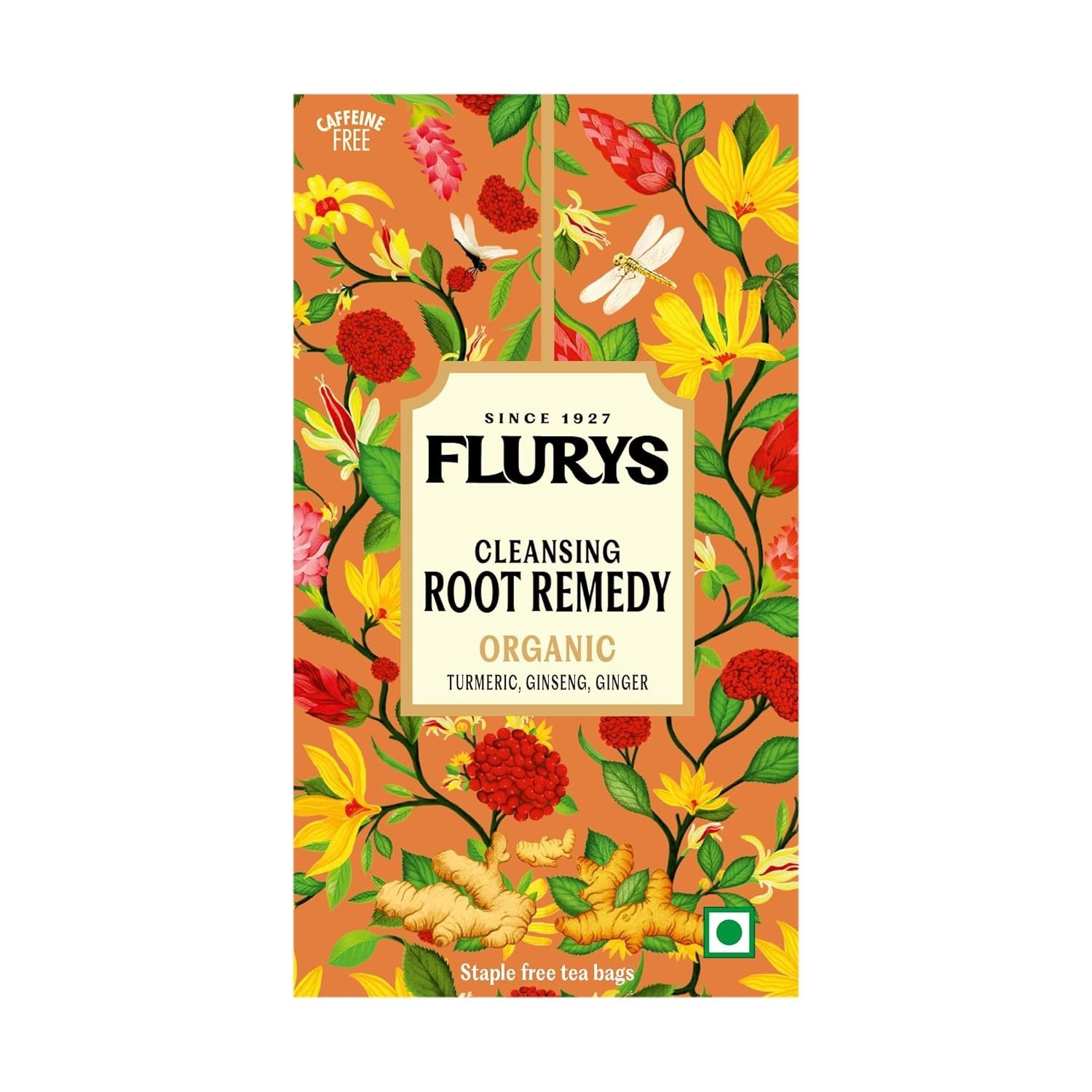 Ty-phoo Cleansing Organic Root Remedy Tea Bag (20 Tea Bags), 36 grams, Pack of 1