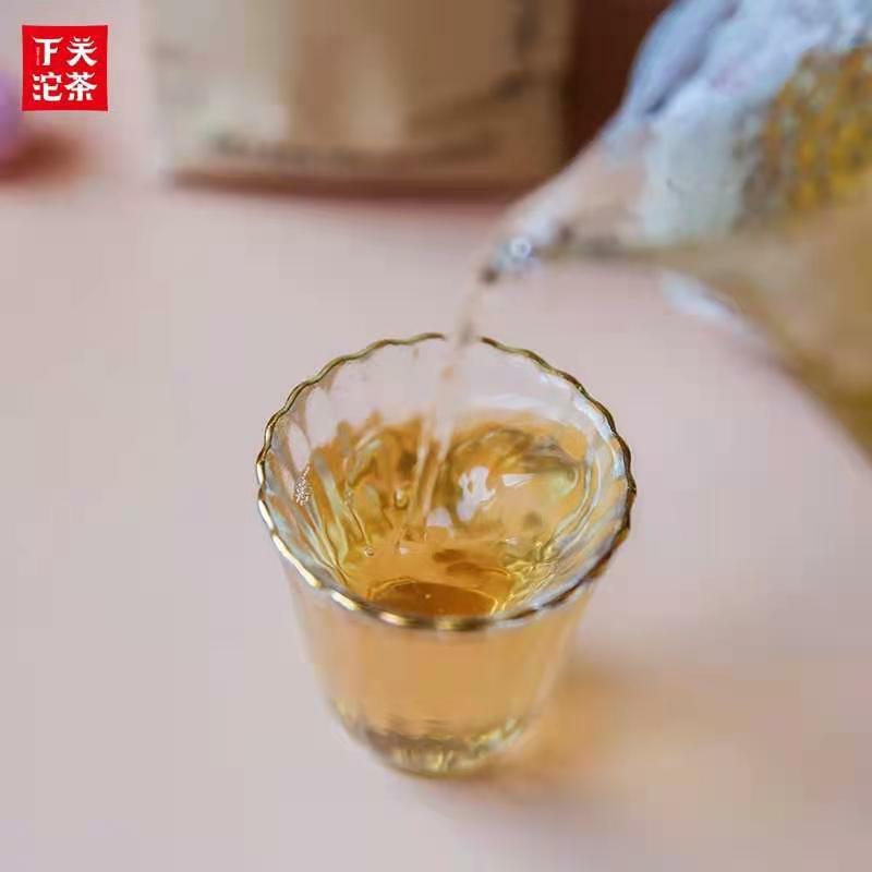 Shangpin Jinsi Gold Ribbon Tuo Cha Puer * 2017 Yunnan Xiaguan Raw Pu’er Tea 100g