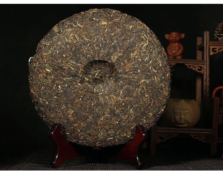 2004 Song Pin Hao Pu’er Tea Raw Tea Yunnan Old Tea Brown Mountain Puer Tea 357g