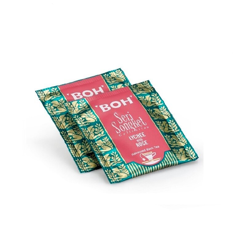 BOH Seri Songket Lychee with Rose Teabag Sachet (20s) / BOH Uncang Teh Seri Song