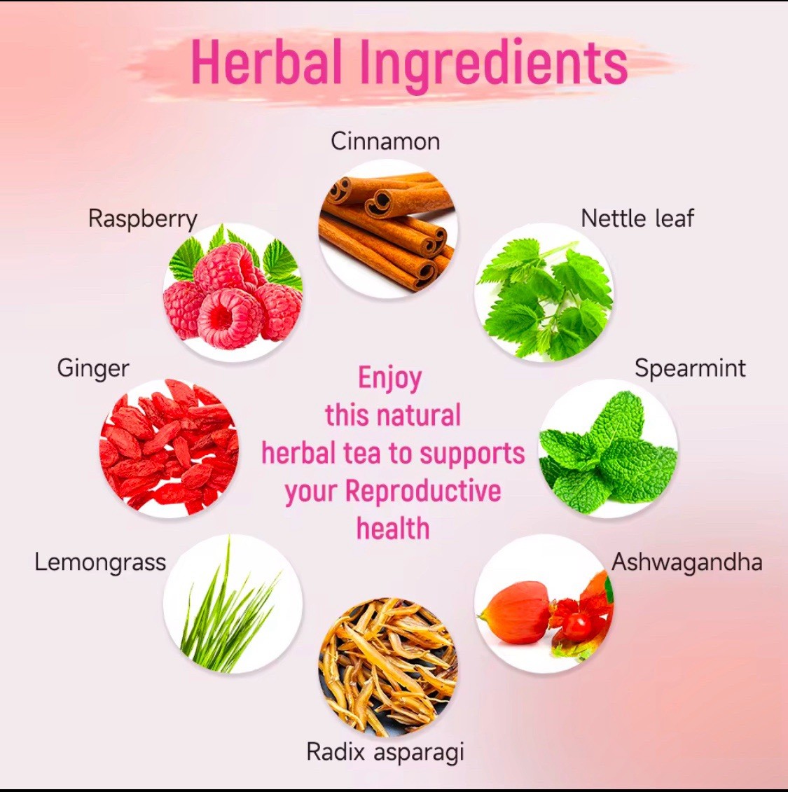 Natural Female Fertility Tea for Preconception Pregnancy Get Pregnant