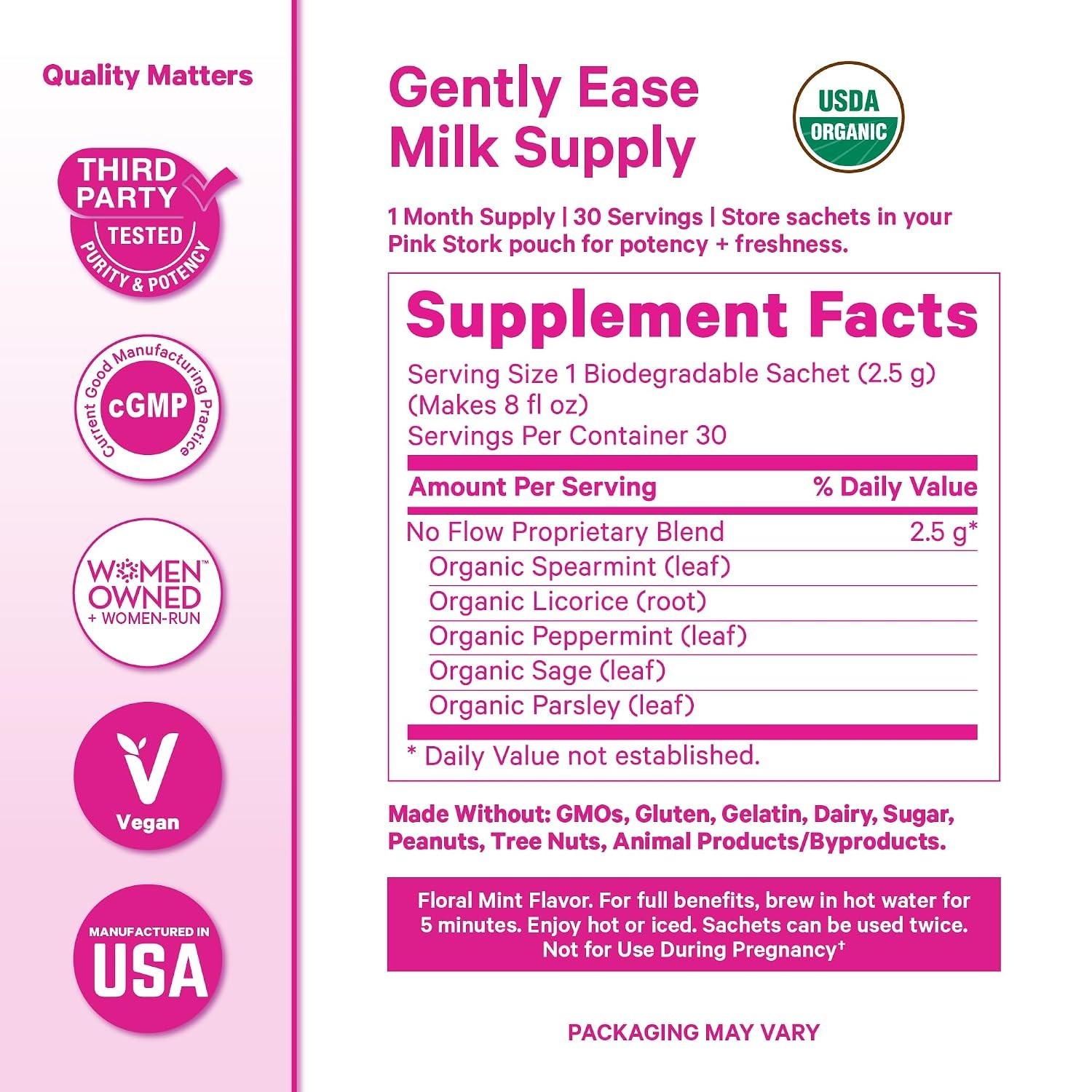 No Flow – Organic Sage Tea to Dry Up Breast Milk Supply and Decrease Milk Pro…