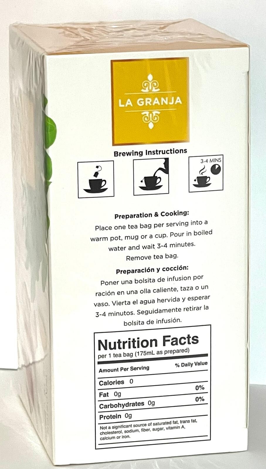 Turmeric, Ginger Moringa – Green Tea Infusion Herbal Tea (25 Count)