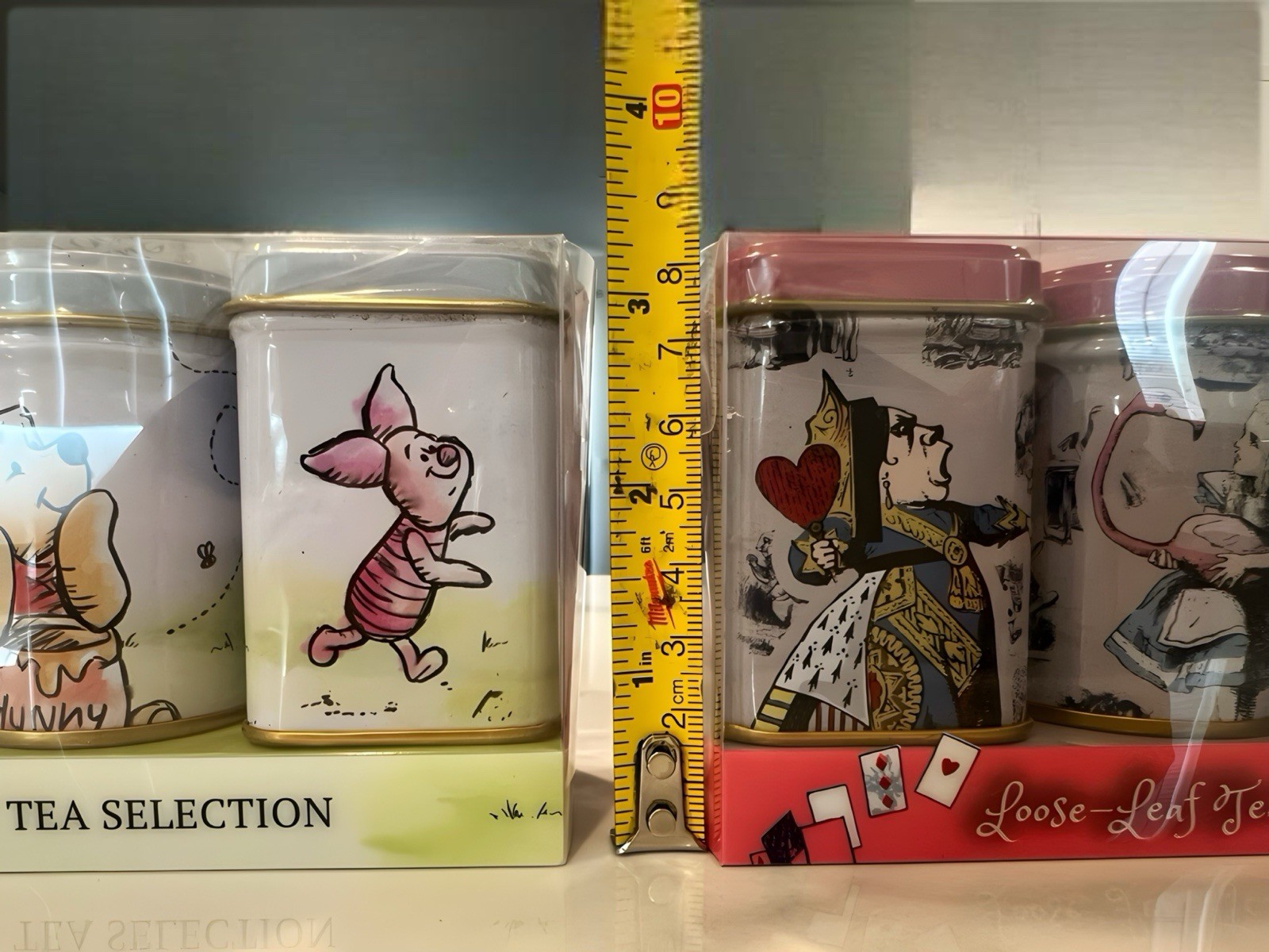 New English Teas Alice In Wonderland & Winnie the Pooh Loose Leaf Tea Tin Sets
