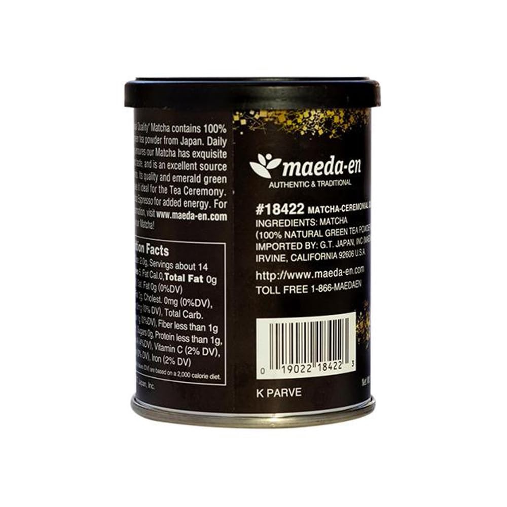 Ceremonial Matcha Green Tea Powder 28g Japanese Origin 100% for Latte Smoothi…