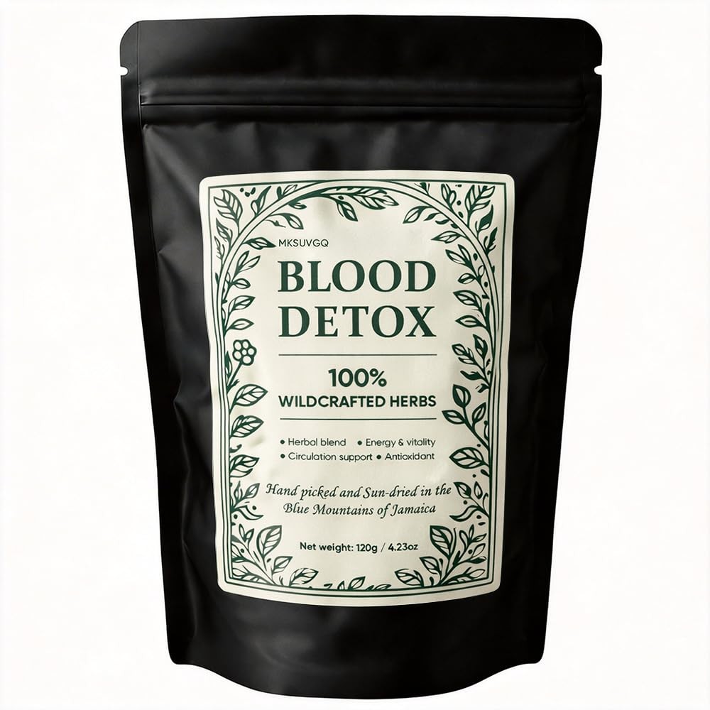 Blood Detox Herbal Tea Jamaica Blend 100% Chef Tijani Inspired Herbal Garden Tea