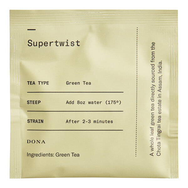 Dona Tea Sachet – 50/Box (select flavor below)