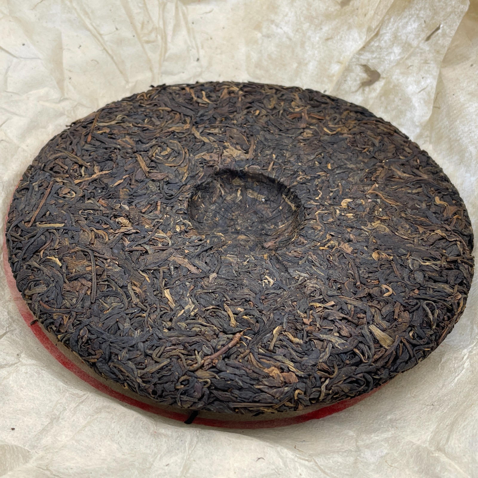 2003 Dahongyin Raw Pu-erh Tea Cake, 357g, Customized by China Tea Brand