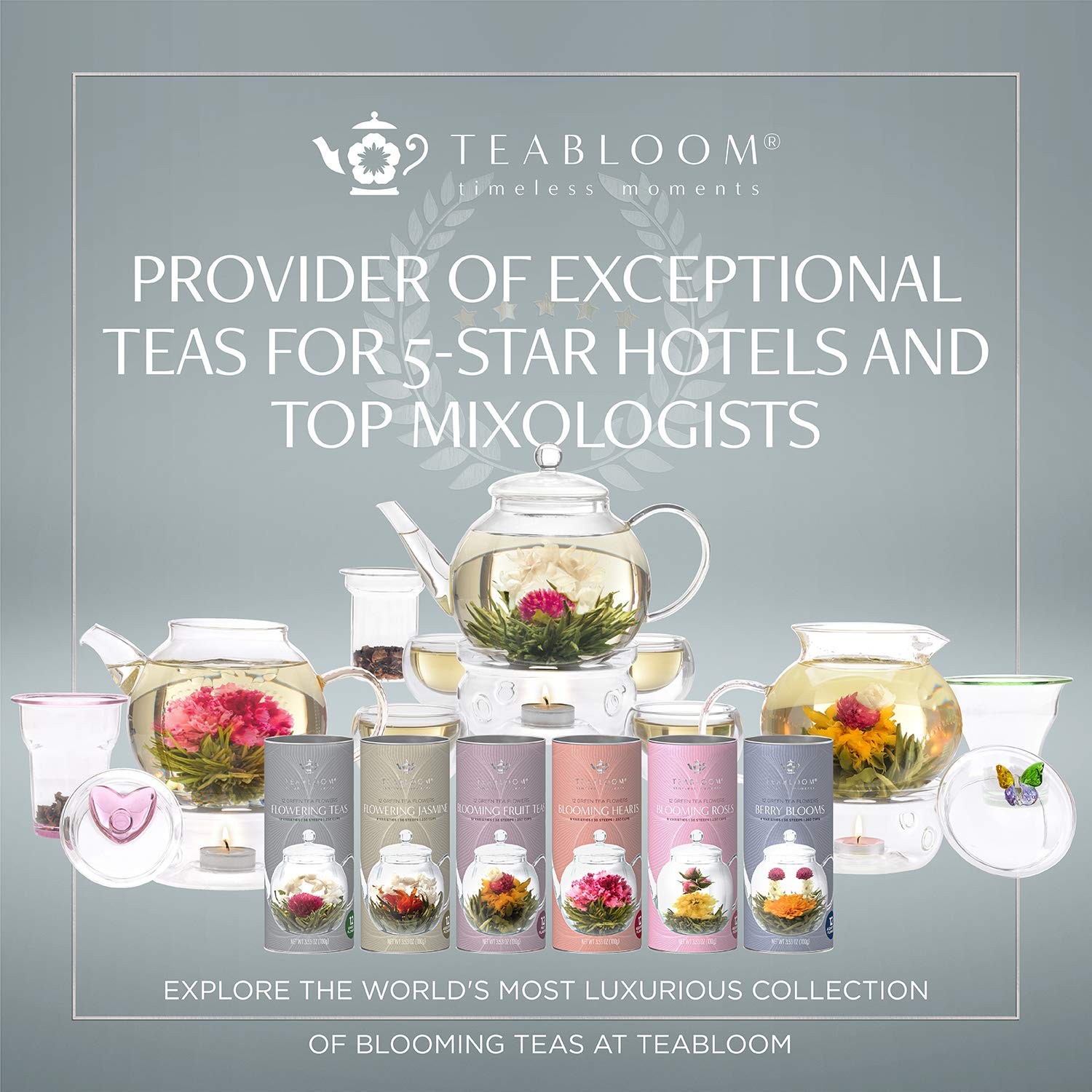 Blooming Tea Flowers Pomegranate & Pineapple Flowering Teas – Each Tea Bloss…