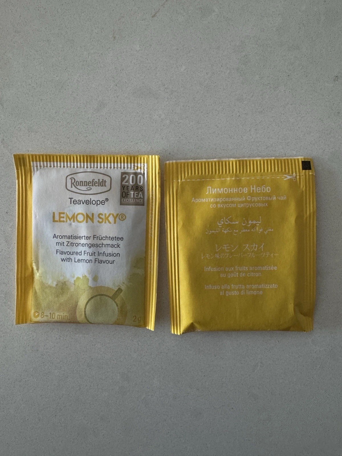 Ronnefeldt Teavelope® 15 Mixed Green, Herbal Infusion Tea Bags. Great Taste!