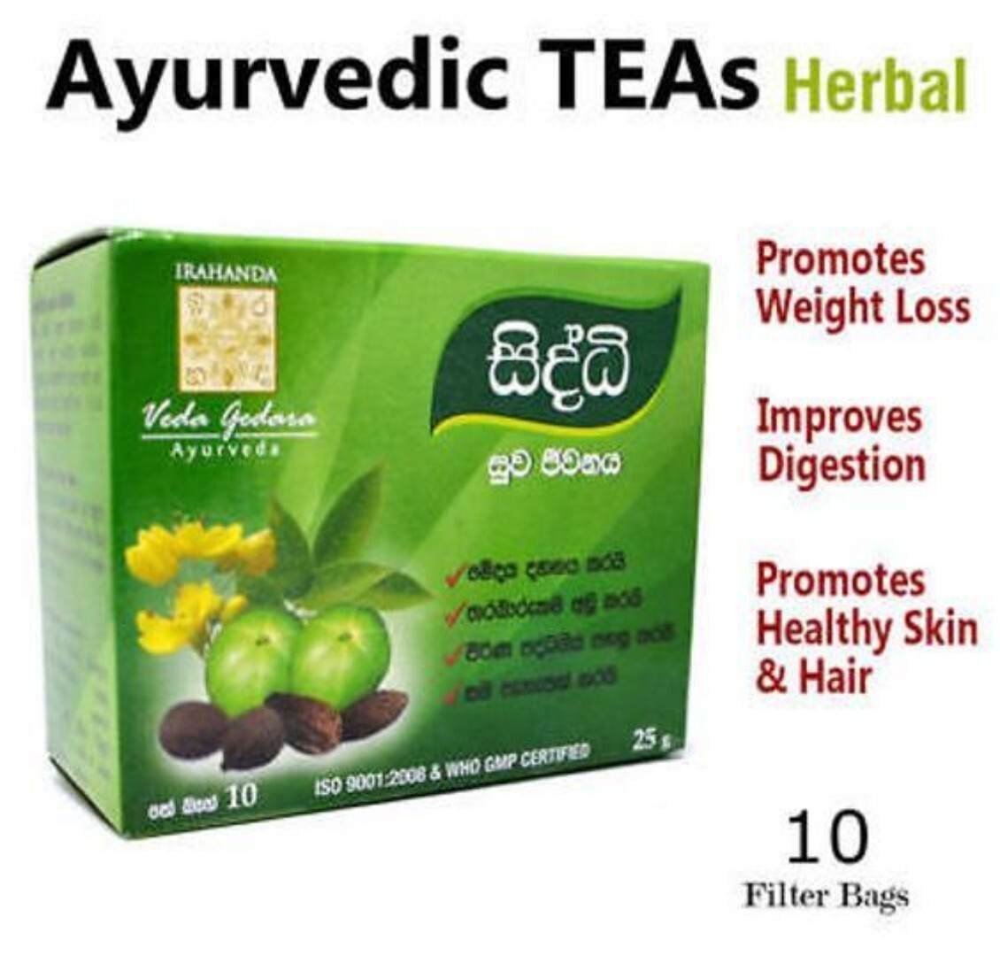SIDDHI Herbal Slimming Tea Weight Loss Naturally For Healthy Skin & Hair