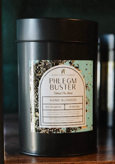 Phlegm Buster Herbal Tea — Lung support, wet cough, locally grown