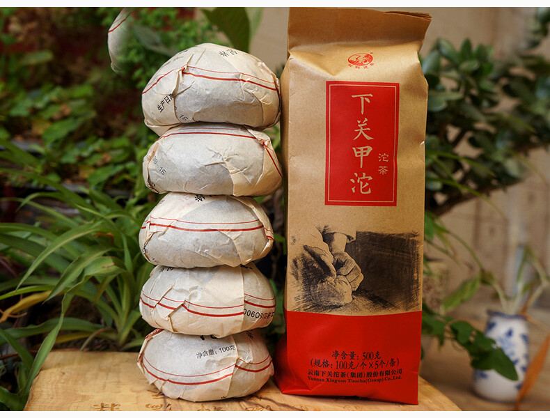 Xiaguan Jia Tuo Cha * 2017 Yunnan Raw Pu’er Tea Jia Ji Tuocha Puer Tea 500g