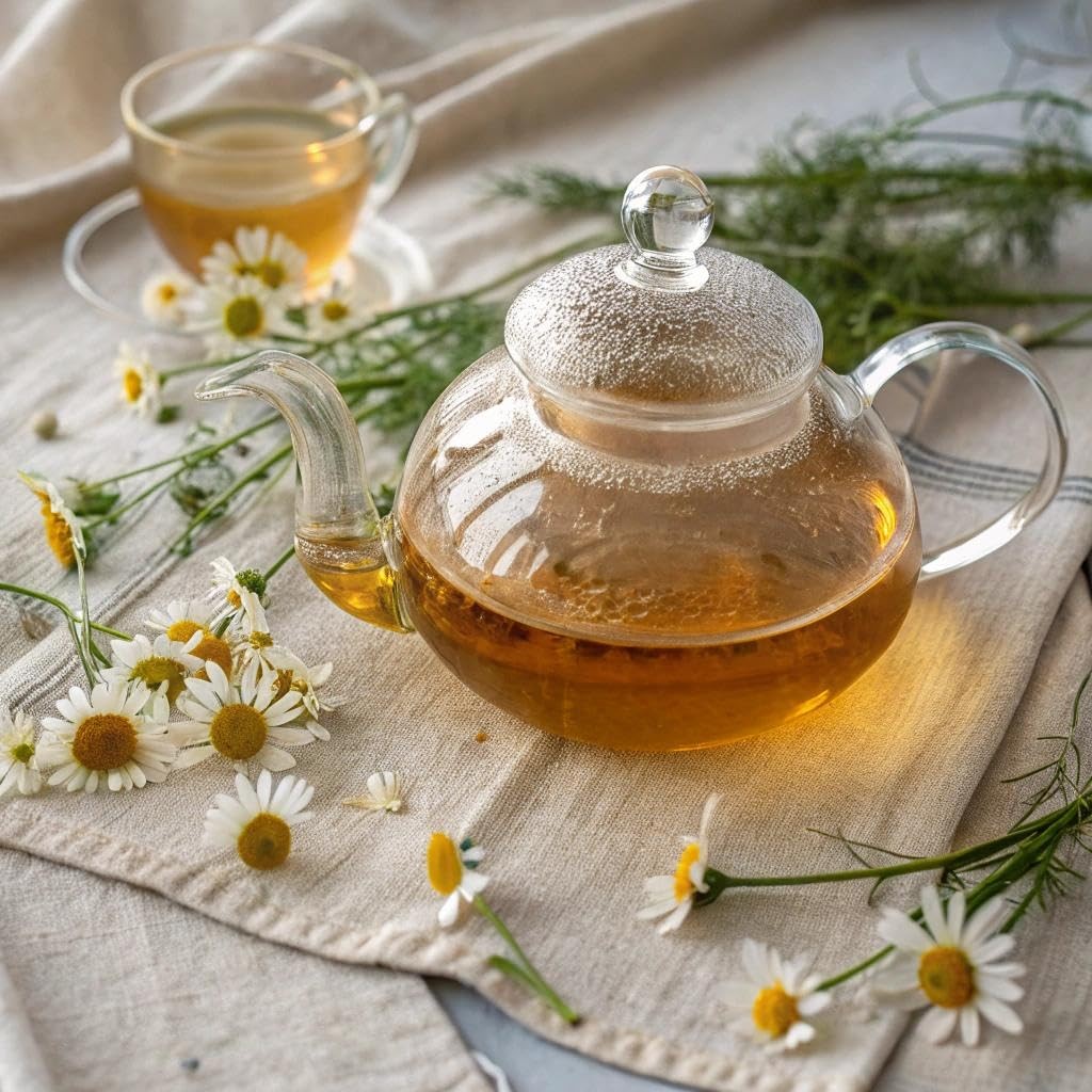 , Organic Chamomile Flowers, Whole Dried Chamomile flower, Loose Leaf tea