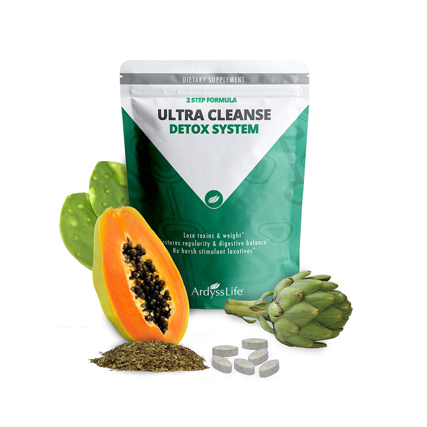 ARDYSS ULTRA CLEANSE DETOX DIETARY SUPPLEMENT 60 TABLETS & TEA FAST SHIPPING