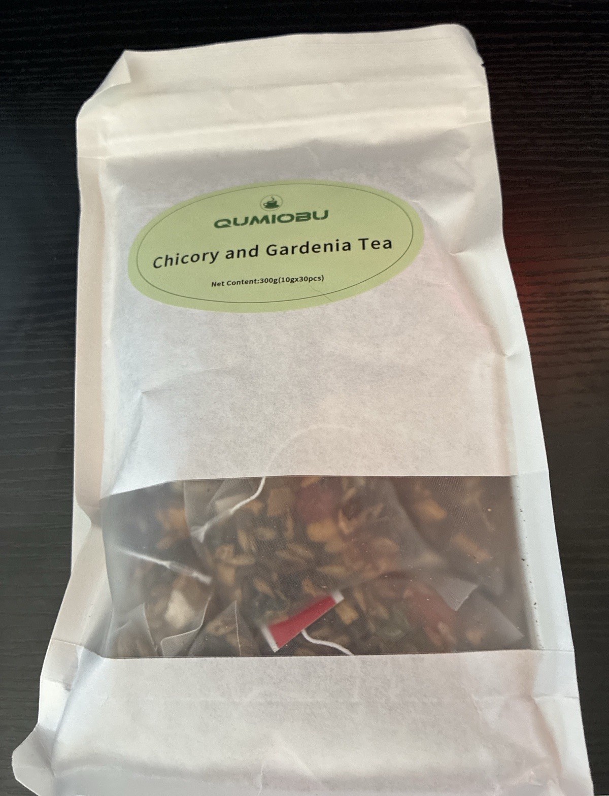 Chicory & Gardenia Herbal Tea 30 Bags 300g Natural Caffeine Free