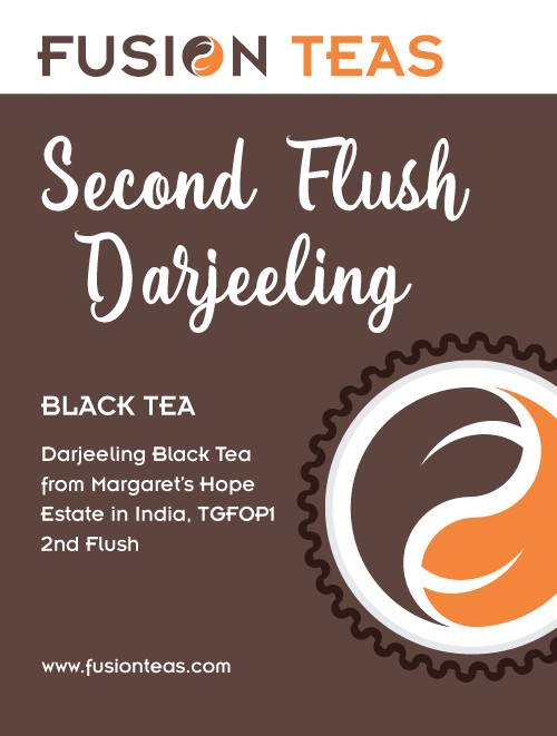 Darjeeling 2nd Flush Black Tea – Sungma Estate Organic Loose Leaf – Fusion Teas