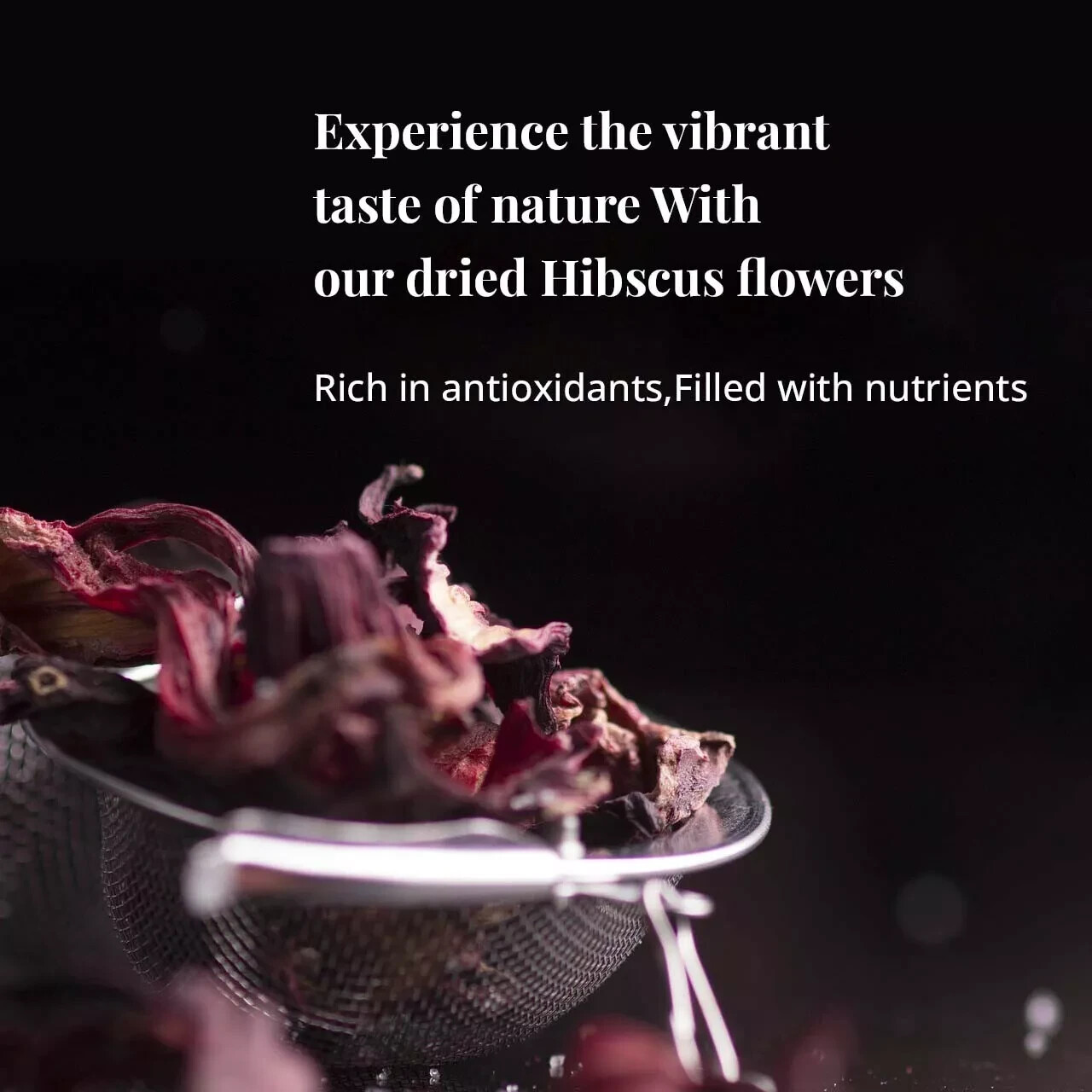 Dried Hibiscus Flowers Cut & Sifted, Flor de Jamaica, Hibiscus Tea Jamaica 200g