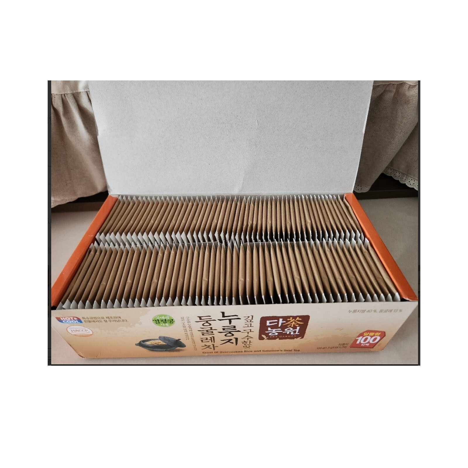 Korea Danongwon Overcooked rice and Solomon’s Seal Tea bag 50 Free Shipping