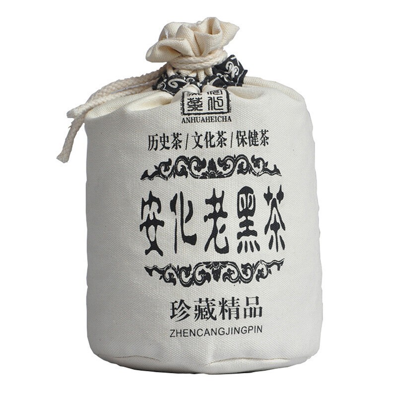 Hunan Anhua Black Tea Granules Dark Tea Gold Coin Tea Aged Black Tea 500g!