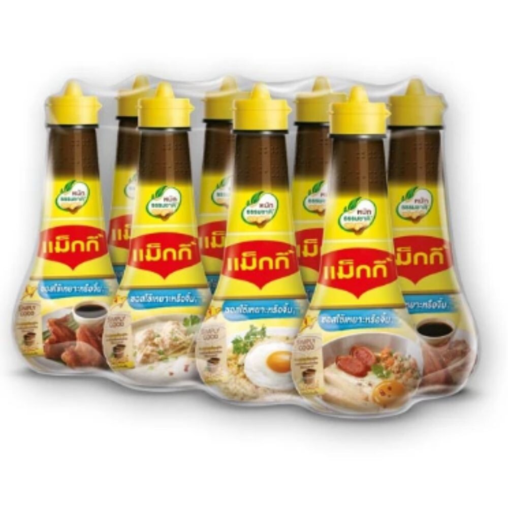 Maggi Sauce Dipping Seasoning Yellow Cap Sauce Cooking Enhances Flavor 100 ml.