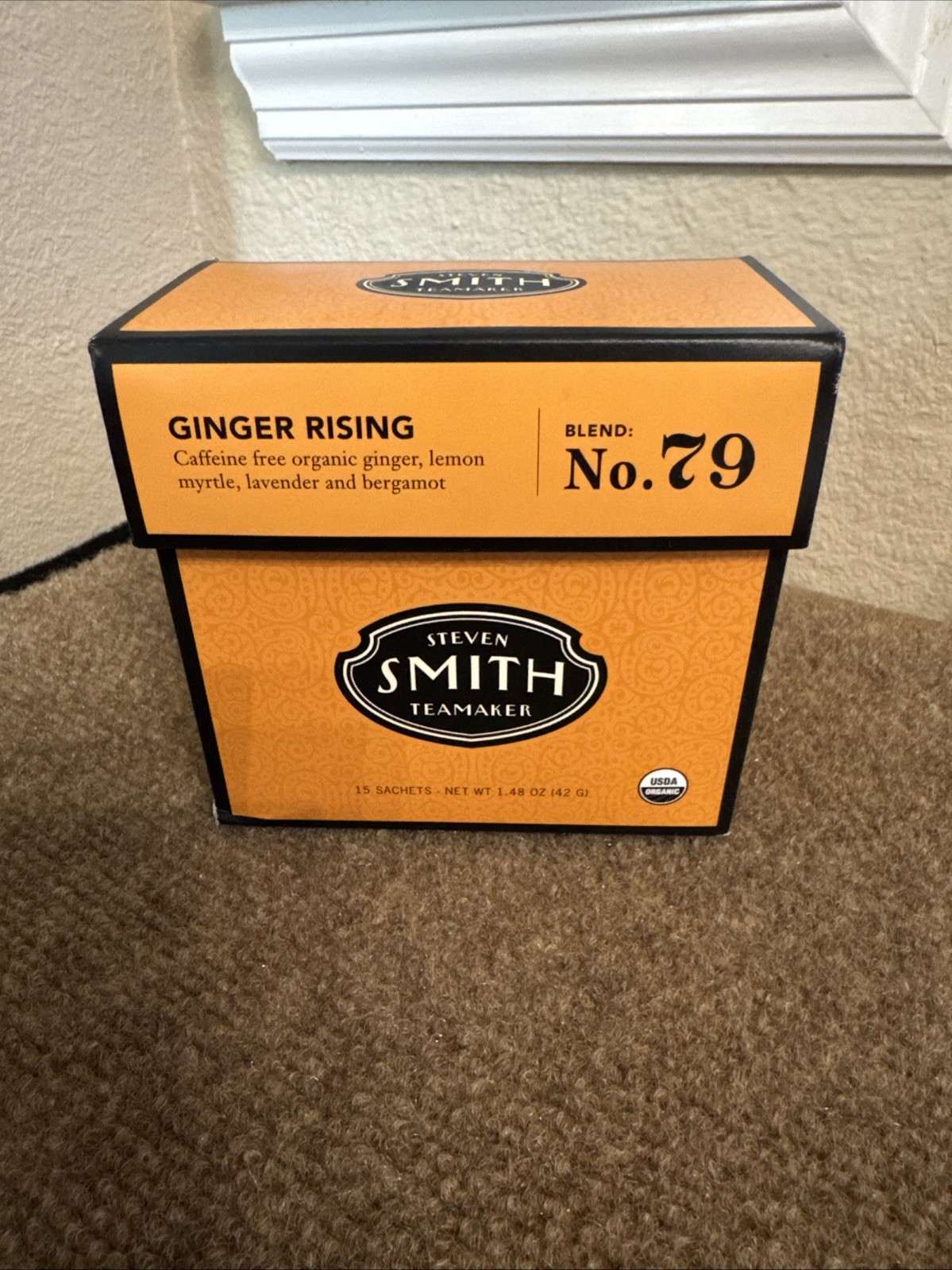 Smith Teamaker Ginger Rising No. 79 Tea – 14 Sealed Sachets Remaining – Open Box
