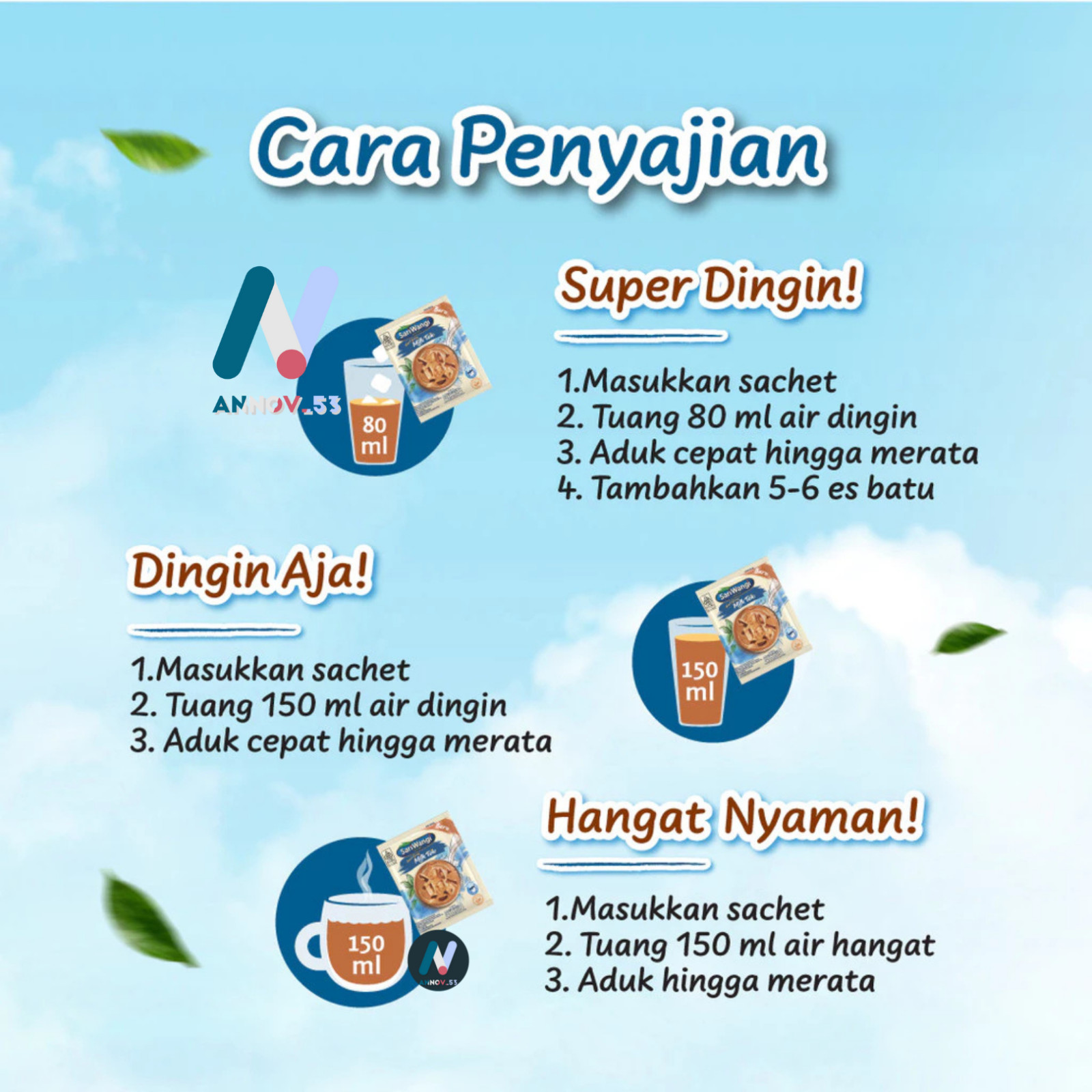 SARIWANGI Matcha Latte Earl Grey Milk Green Tea Drink Super Food Mood Booster