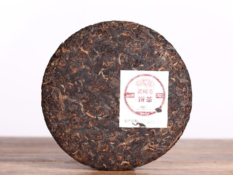 2021 Haiwan 9978 Ripe Pu-erh Tea (Batch 211) Old Comrade Shu Puer Tea 357g