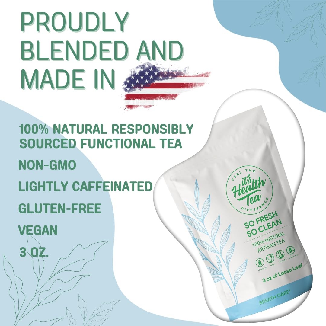So Fresh, So Clean Herbal Tea — Fresh Breath Support & Oral Comfort* | 3 oz. …
