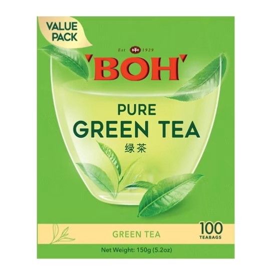 BOH Pure Green Tea (100s)