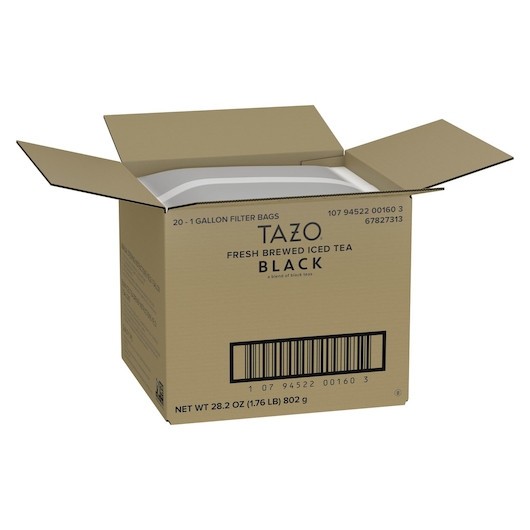 Tazo Iced Tea Bags, 1 Gallon, 20 Per Case
