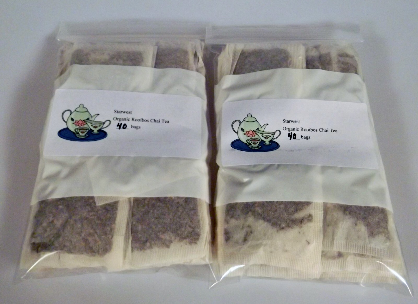 Rooibos Chai Tea Bags USDA Certified Organic Starwest Botanicals Special Blend