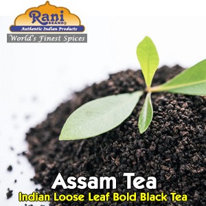 Rani Assam Tea (Indian Loose Leaf Bold Black Tea) 12oz (340g) PET Jar ~ All