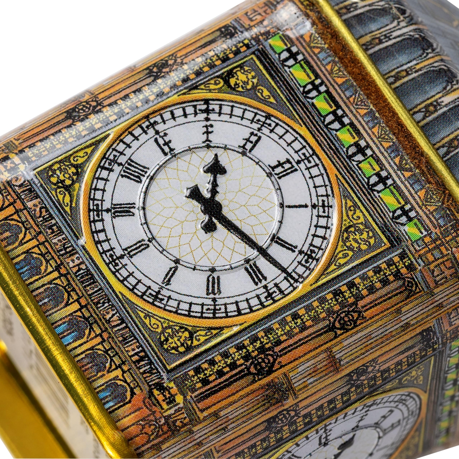 London Icons 3x Mini Tea Tins with Fine English Loose Tea Big Ben Red London …