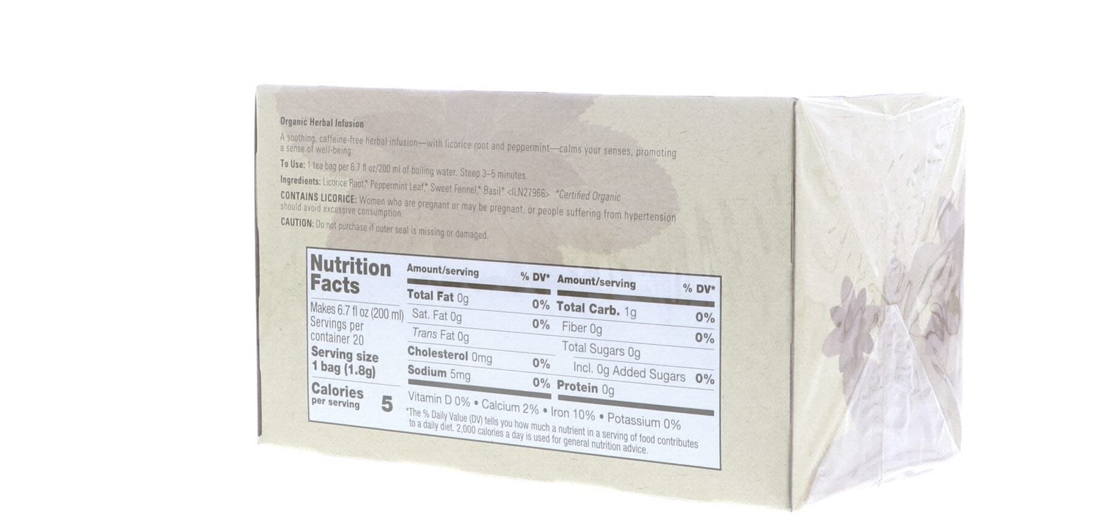 Aveda Comforting Tea Bags, 20 Count