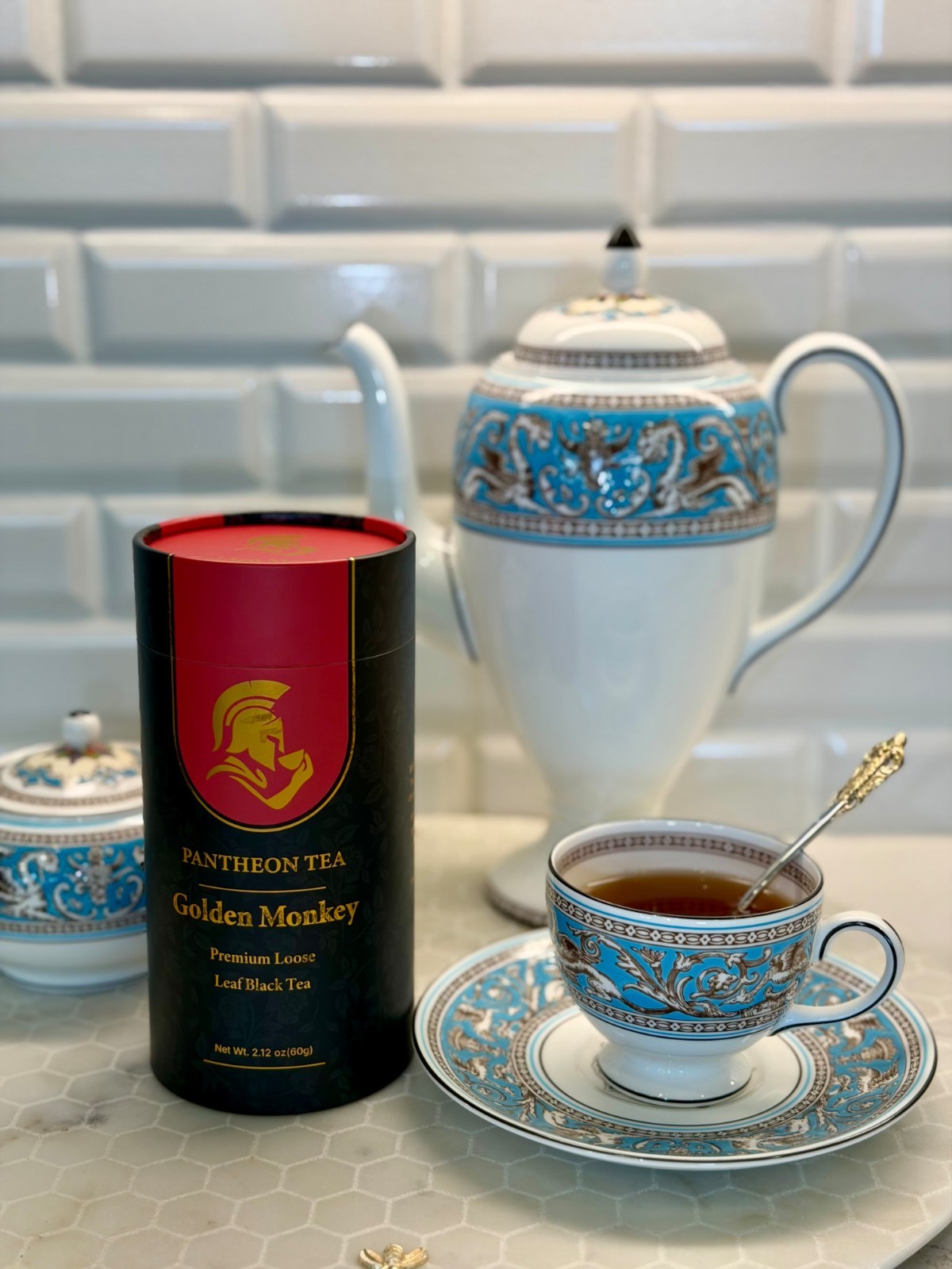 Golden Monkey Black Tea 60g – Premium Loose Leaf | Pantheon
