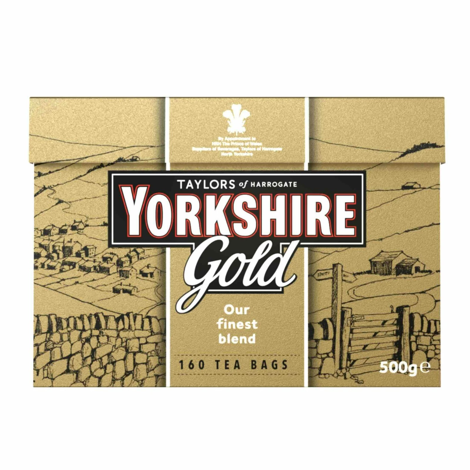 Sealed! Taylors Of Harrogate Yorkshire Gold Black Tea 160 Teabags 11/26