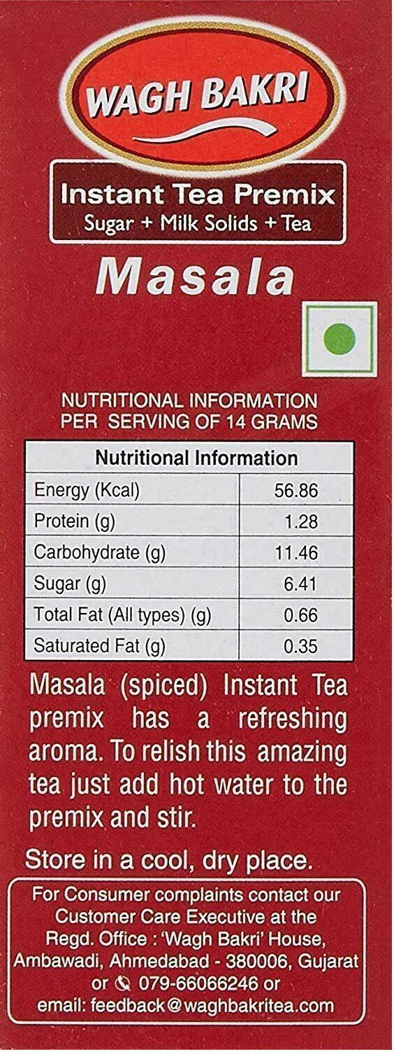 Wagh Bakri Masala Instant Tea Premix, 140g