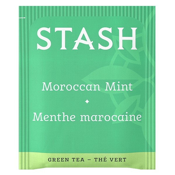 2 PACK MOROCCAN MINT TEA 30 Bags Non-GMO Kosher CAFFEINE FREE STASH
