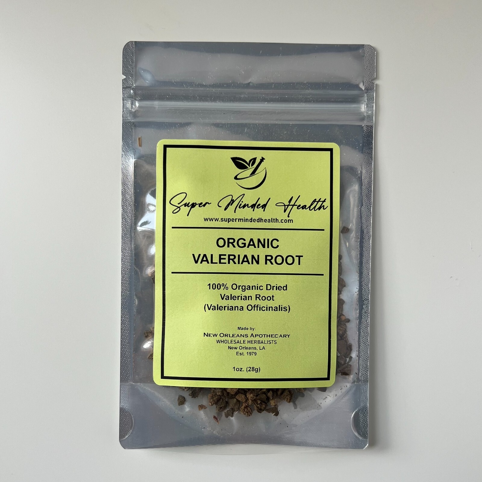 Valerian Root | C/S Organic Dried Cut and Sifted | Valeriana Officinalis