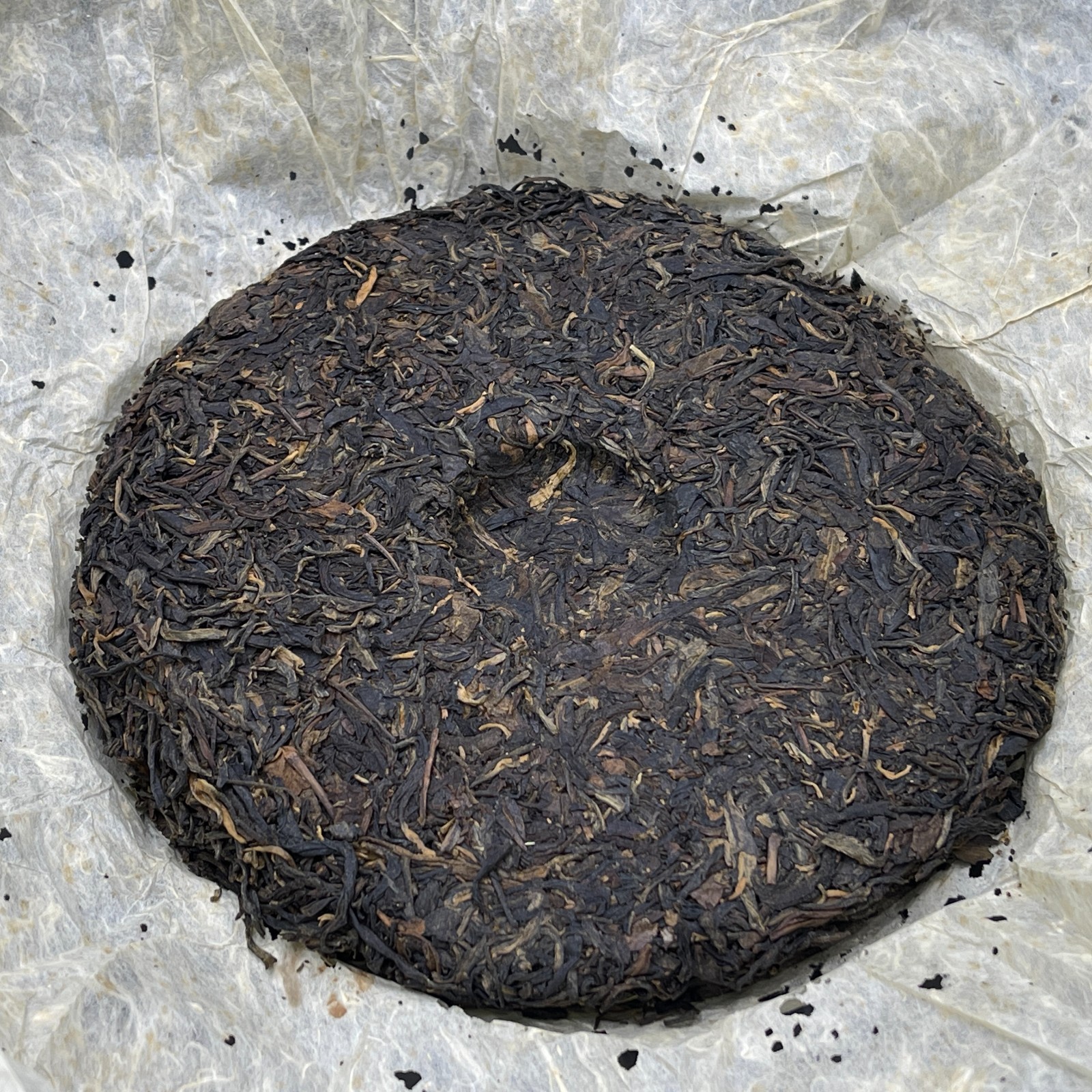 Song Pin Hao “Brown Label” Raw Puerh Tea Cake – 357g (1990s Reproduction)