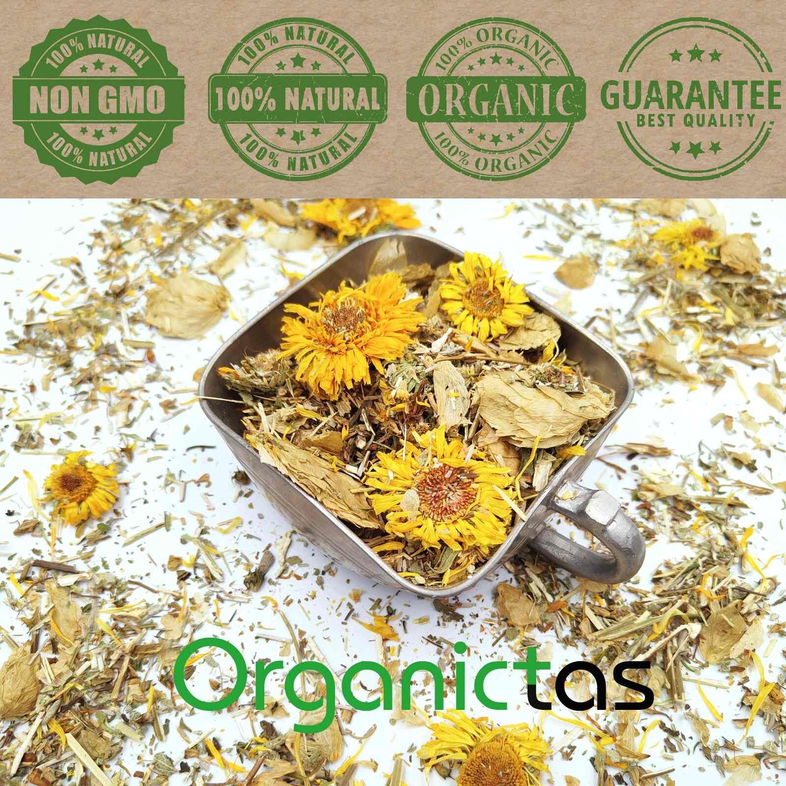 MENOPAUSE RELIEF TEA – 6 Herbs Herbal Tea Menopausal Climacterium Support 100 g