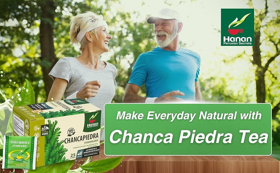 Hanan Chanca Piedra Tea – 50 Teabags of Chanca Piedra Stone Breaker Tea Leaves